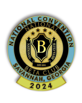 National Convention Commemorative Trading Pin - Savannah 2024