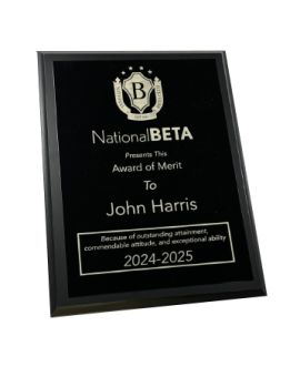 Merit Plaque