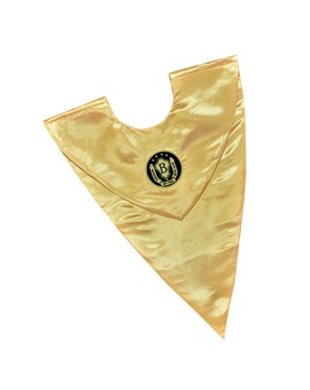 Gold Collar Stole w/ Insignia Patch - NEW